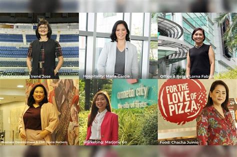 6 Filipina executives who keep the Araneta legacy alive.